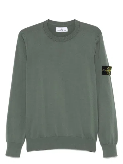 STONE ISLAND MEN'S COMPASS BADGE SWEATER