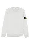 Stone Island Compass Badge Sweatshirt In Gray