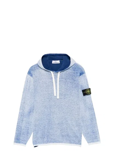 STONE ISLAND MEN'S COMPASS PATCH HOODIE