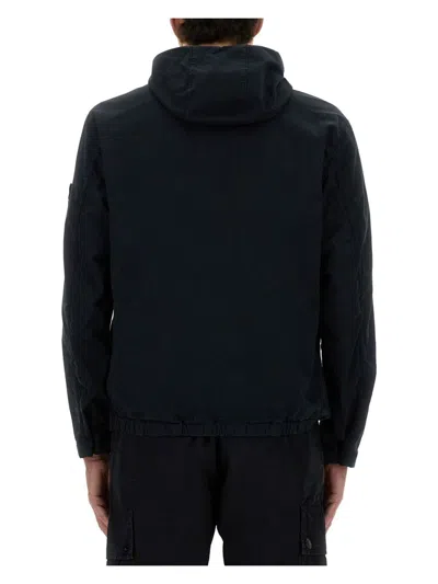 STONE ISLAND MEN'S COTTON BLEND TRENCH