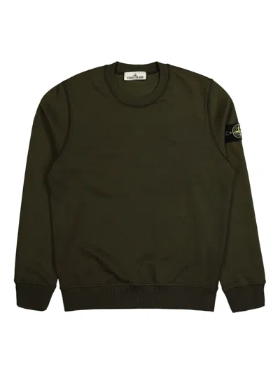 Stone Island Men Cotton Crewneck Sweatshirt