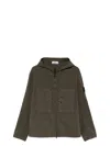 Stone Island Drawstring Hooded Jacket Pockets
