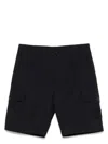 Stone Island Ghost Cargo Shorts Clothing In Navyblue