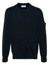 Stone Island Sweaters In Navy Blue