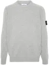 Stone Island Jersey With Logo In Gray