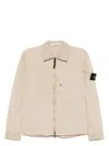 Stone Island Men's Detachable Badge Jacket In Desert