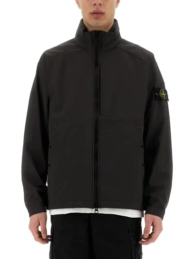 Stone Island Men Drip-proof And Windproof Jacket In Grey