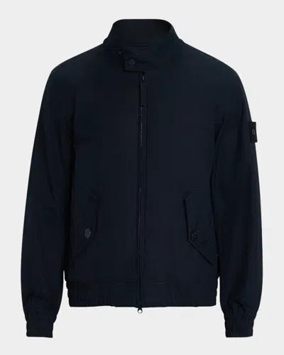 Stone Island Men's Ghost Bomber Jacket In Navy Blue