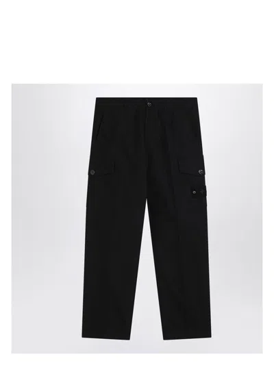 STONE ISLAND MEN'S GHOST CARGO PANTS BLACK | SIZE 36 | S15310008S00F1