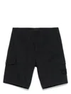 Stone Island Ghost Cargo Shorts Clothing In Black