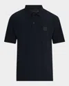 Stone Island 2200205 Organic Cotton Jersey 'fissato' Effect In Navy Blue