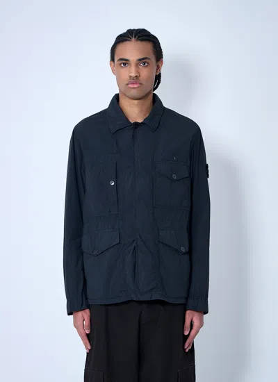 Stone Island Men Ghost Field Jacket In Black