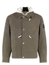 Stone Island Men's Hooded Cotton Jacket