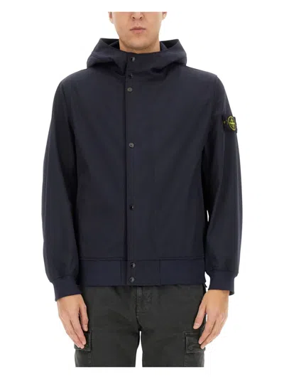 STONE ISLAND MEN'S HOODED JACKET