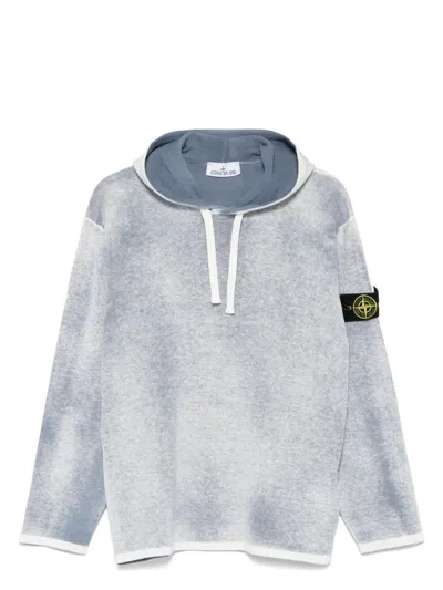 Stone Island Men's Hoodie In Blue
