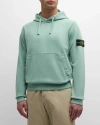 STONE ISLAND MEN'S HOODIE WITH PATCH