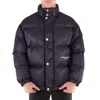 Stone Island Men's Ink Nylon Oversize Down Jacket In Blue