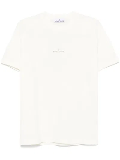 Stone Island Men Institutional One Printed Slim Fit T-shirt In Multicolor