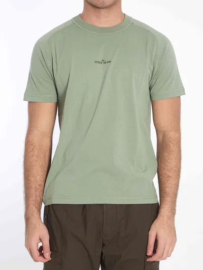 Stone Island Men Institutional One T-shirt In Green