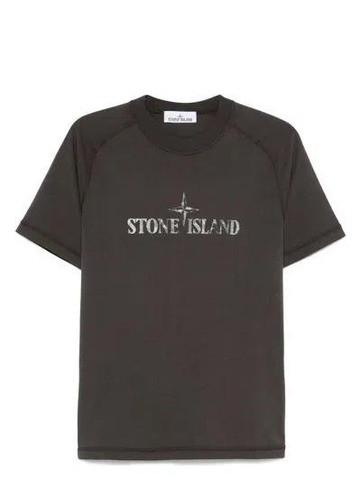STONE ISLAND MEN'S INSTITUTIONAL TWO T-SHIRT