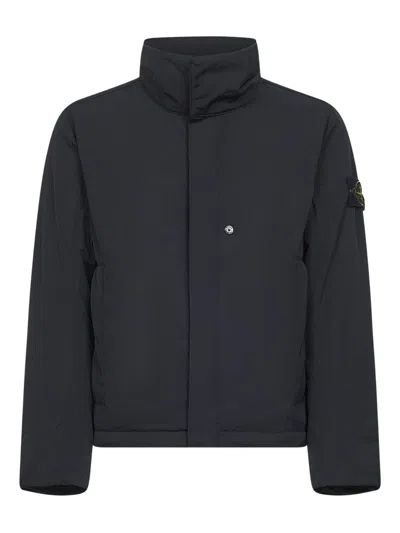 Stone Island Men's Jackets In Black