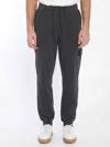 Stone Island Felpa Regular Fit Sweatpants In Gray