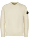 Stone Island Men's Knit Sweater With Ribbed Hem In Multi