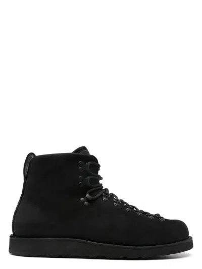 STONE ISLAND MEN'S LEATHER LACE-UP BOOTS