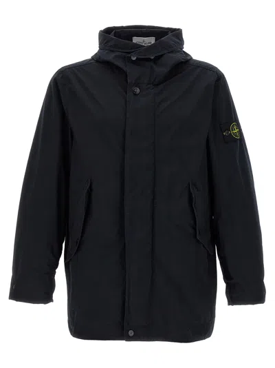 Stone Island Men 'light Compact Touch Poly-tc' Parka