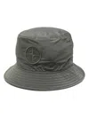 Stone Island Men Logo Bucket Hat In Multicolor