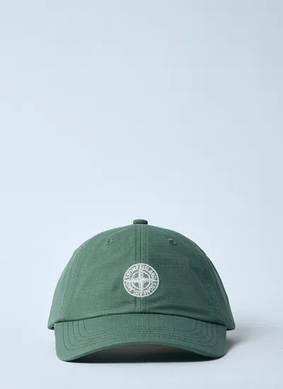 Stone Island Men Logo Motif Baseball Cap