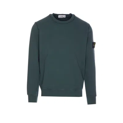 Stone Island Men Logo Sweatshirt