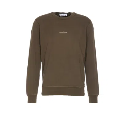 Stone Island Men Logo Sweatshirt