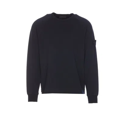 Stone Island Men Logo Sweatshirt