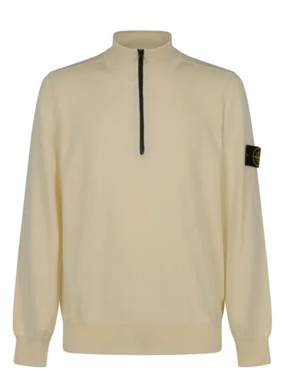 STONE ISLAND MEN'S LS POLO T-SHIRT