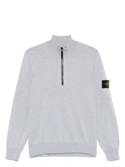 STONE ISLAND MEN'S LS POLO T-SHIRT