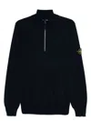 Stone Island Men's Ls Polo T-shirt In Navyblue
