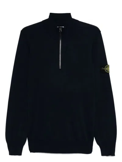 STONE ISLAND MEN'S LS POLO T-SHIRT