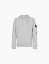 Stone Island Hoodie Sweater In Melange Grey