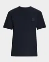 Stone Island Men's Mercerized Cotton Ghost T-shirt In Blue