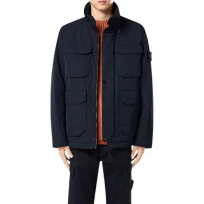STONE ISLAND MEN'S MICRO TWILL MULTI POCKET JACKET