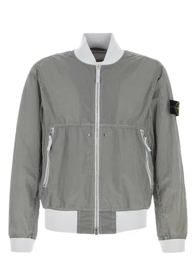 STONE ISLAND MEN'S NYLON BOMBER JACKET