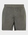Stone Island Regular Fit Shorts In Military Green