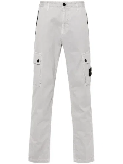 Stone Island Men's Pantalone Skinny In Grey