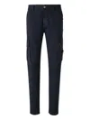 Stone Island Cotton Trousers With Logo