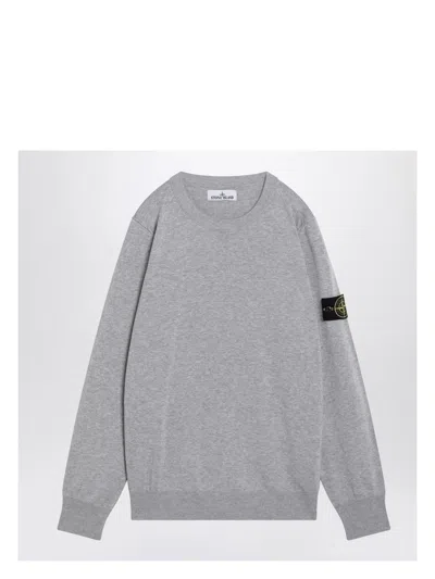 STONE ISLAND MEN'S PEARL COTTON SWEATER