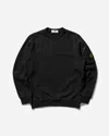 Stone Island Light Rws Pure Wool Sweater In Black