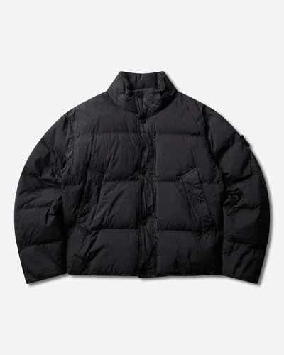 Stone Island Men S Crinkle Reps Ny Down Jacket In Black
