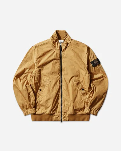 Stone Island Men S Crinkle Reps Ny Jacket Mustard In Yellow