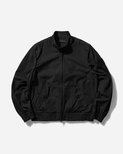 Stone Island Men S Ghost Piece Weatherproof Cotton Canvas Jacket In Black